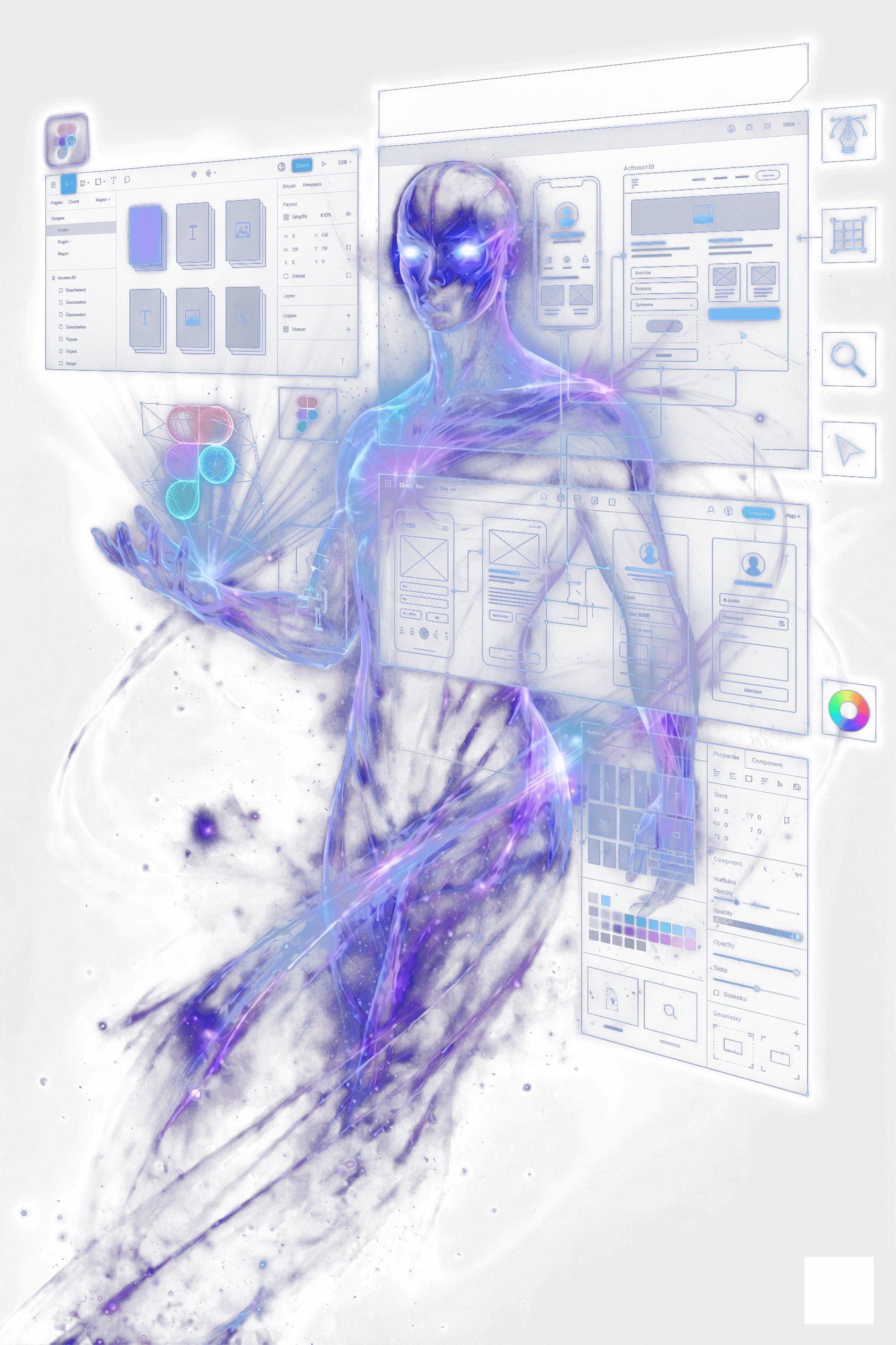 Web Design mascot
